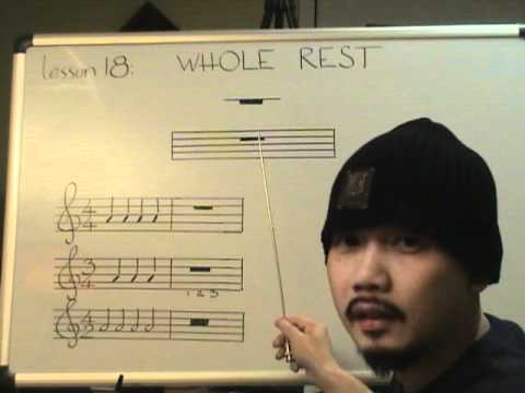 Nhạc lý căn bản bài 18( Dấu lặng tròn) - youtube