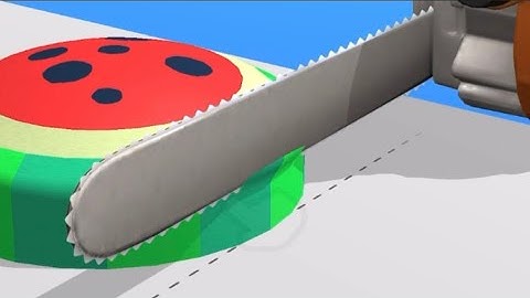 ASMR Cutting game! Relaxing sounds! Satisfying ASMR Video