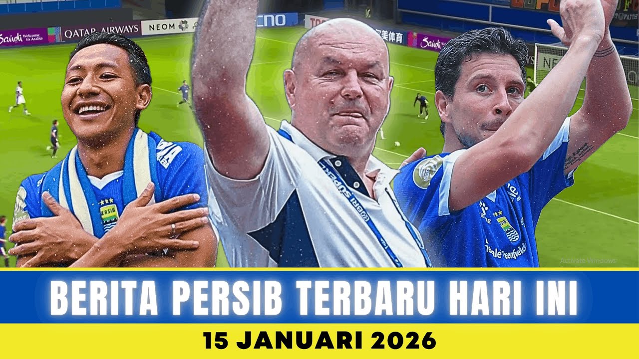 PERSIB JUARA PARUH MUSIM! Beckham Pahlawan & Persib Kutuk Teror ke Haye! - Berita Persib Hari Ini