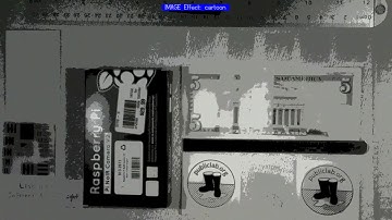 Raspberry Pi NOIR V2 / picamera effects demo (IR light)