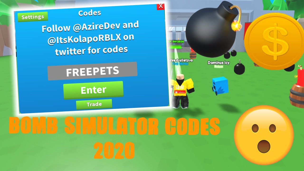 Bomb Simulator Codes ROBLOX YouTube