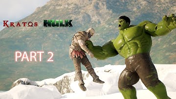 Hulk vs Kratos - Epic Showdown | Part 2