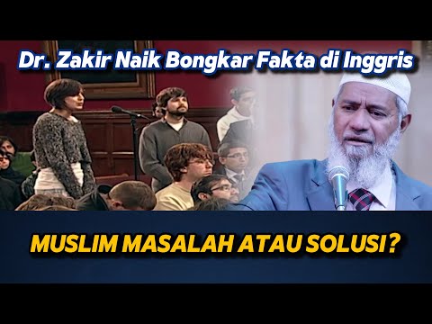 Dituduh Menyebar Kebencian Dr Zakir Naik Bongkar Fakta Di Oxford Union
