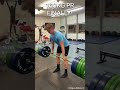 160kg deadlift pr  17 years old  no beltstraps