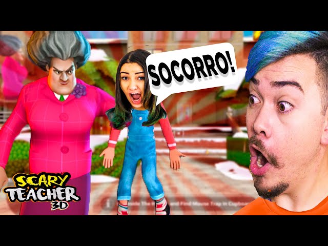 A Professora Malvada se deu mal com a aranha! [Scary Teacher 3D ○ Scary  Teacher vs Scary Spider] 