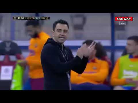 ملخص مباراة برشلونة وريال مدريد مباراة مجنونه بصوت المعلق فهد العتيبي