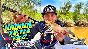 Memancing Udang Galah Monster | Jongkong Teluk Intan
