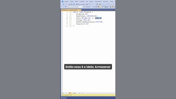 Como criar tabelas no SQLSERVER parte 2
