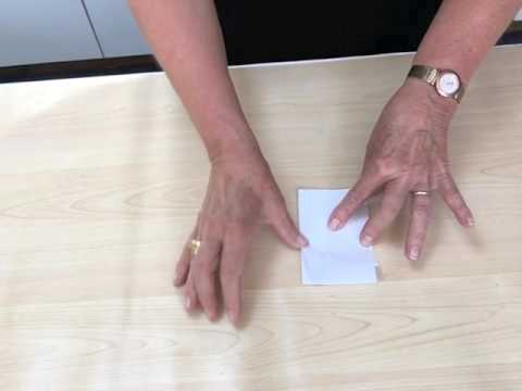 ACCORDION BOOK: 4 page basic construction