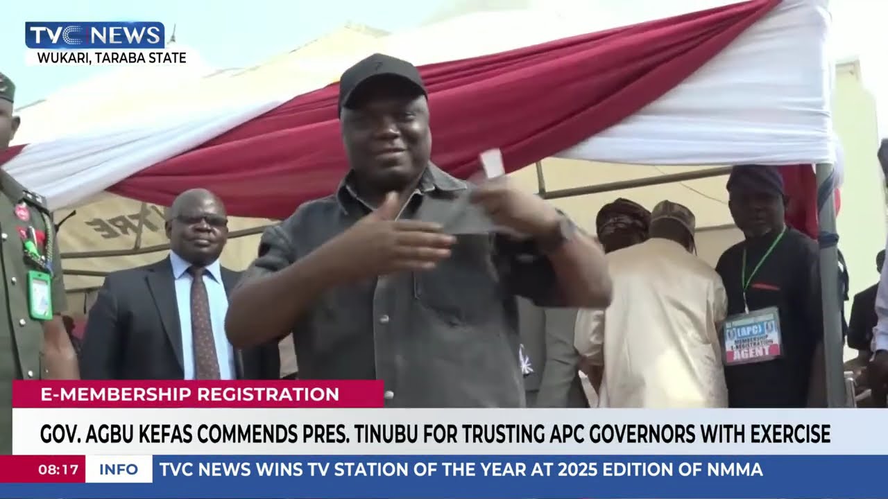 Gov. Kefas Flags Off APC E-Registration, Revalidation Exercise In Taraba State