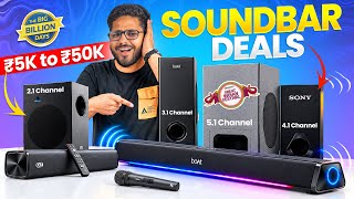 Best Soundbar for TV 2026 🔥 Amazon & Flipkart Sale | ₹5K to ₹50K | Dolby Atmos, 5.1 & Home Theater Best Soundbar for TV 2026 🔥 Amazon & Flipkart Sale | ₹5K to ₹50K | Dolby Atmos, 5.1 & Home Theater