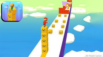 Cube Surfer - All Level Gameplay Walkthrough New Skin Part 8 (IOS & Android)