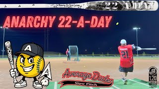 Anarchy 22-A-Day | USSSA Slowpitch Bat Review