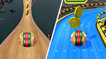 Going Balls 😜NEW Levels Gameplay - Free Android IOS Game! (#128)