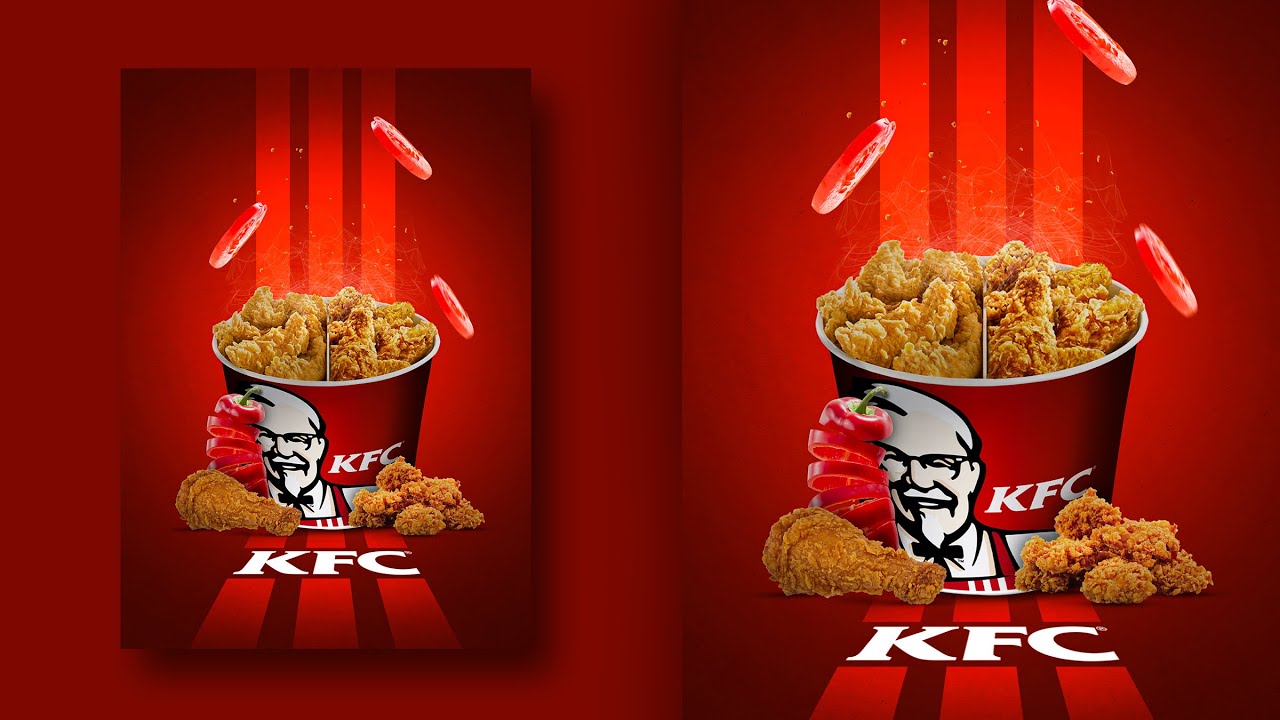 KFC Chicken Poster Design Photoshop YouTube KFC Chicken Poster Design Photoshop YouTube