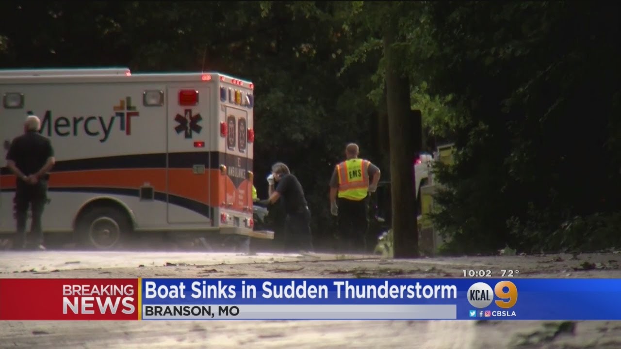 11 Dead, 5 Missing After Tour Boat Capsizes In Missouri