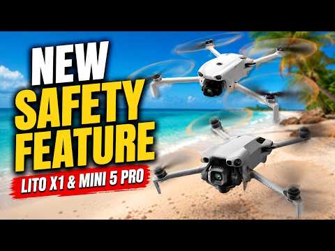 Lito X1 / Mini 5 Pro Gets a New Safety Feature For RC2 (Firmware 1.21.8)