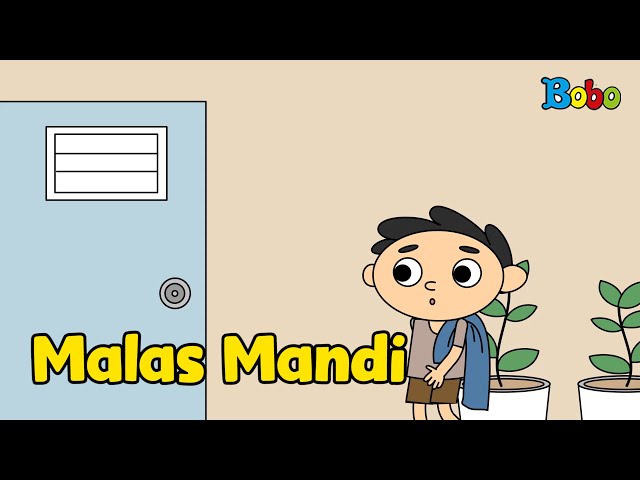 Animasi Lucu - Billy Malas Mandi - Kartun Lucu class=