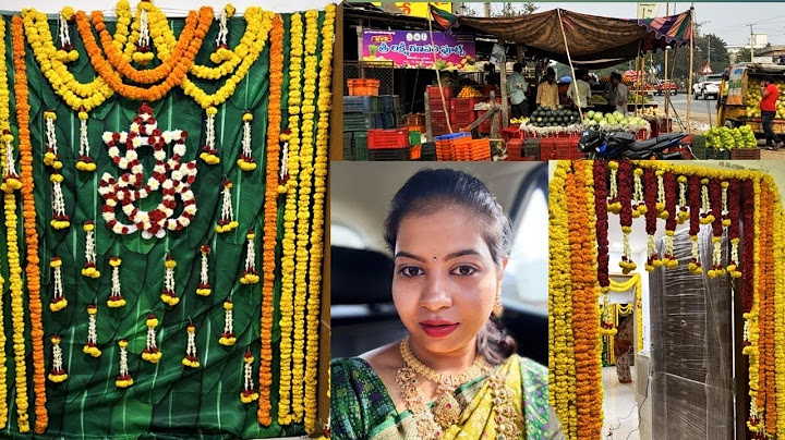 గృహప్రవేశం decoration & preparation😍|అందరం కలిసి  చేసిన పనులు|flower decoration|hectic day