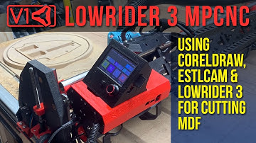 LowRider 3 CNC Plasma Table PART 7 - using CorelDRAW, ESTLCam, & LR3 for YZ plates