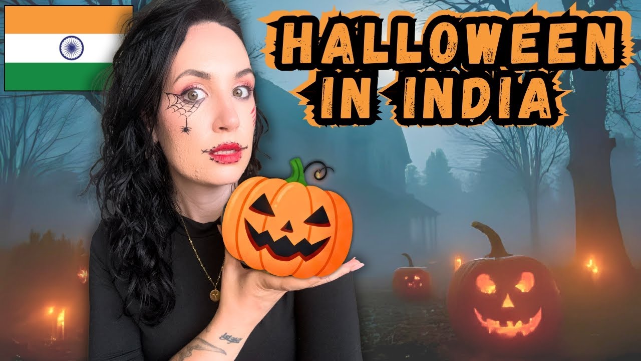 THIS IS HOW HALLOWEEN LOOKS IN INDIA! 🇮🇳 IRISH FOREIGNER IN INDIA 🇮🇪👻