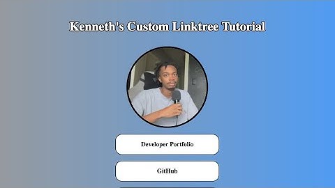 Custom Linktree Tutorial with HTML & CSS