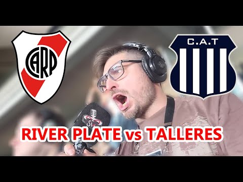 RIVER VS TALLERES - NARRACION EN VIVO CON DOS CAMARAS - COPA DE LA LIGA ARGENTINA - FECHA 8