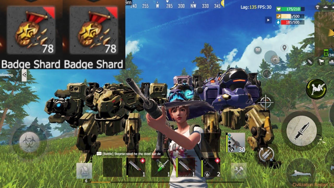 Easy Way to Get Badge || Play Badge Hunter Mode || Last Island of Survival || Last 15 Days #Lios