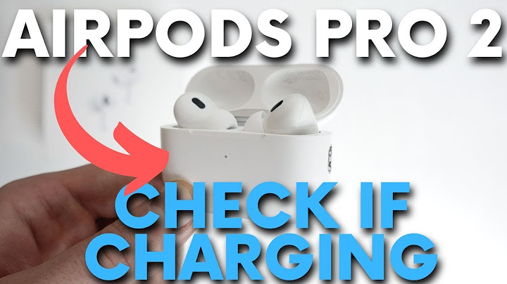 How do you know if airpods are fully charged