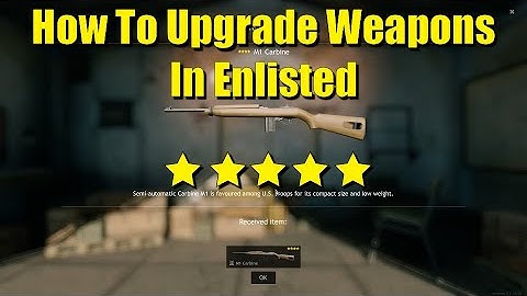 HOW TO UPGRADE WEAPONS IN ENLISTED!! | Enlisted Weapon Salvage Guide