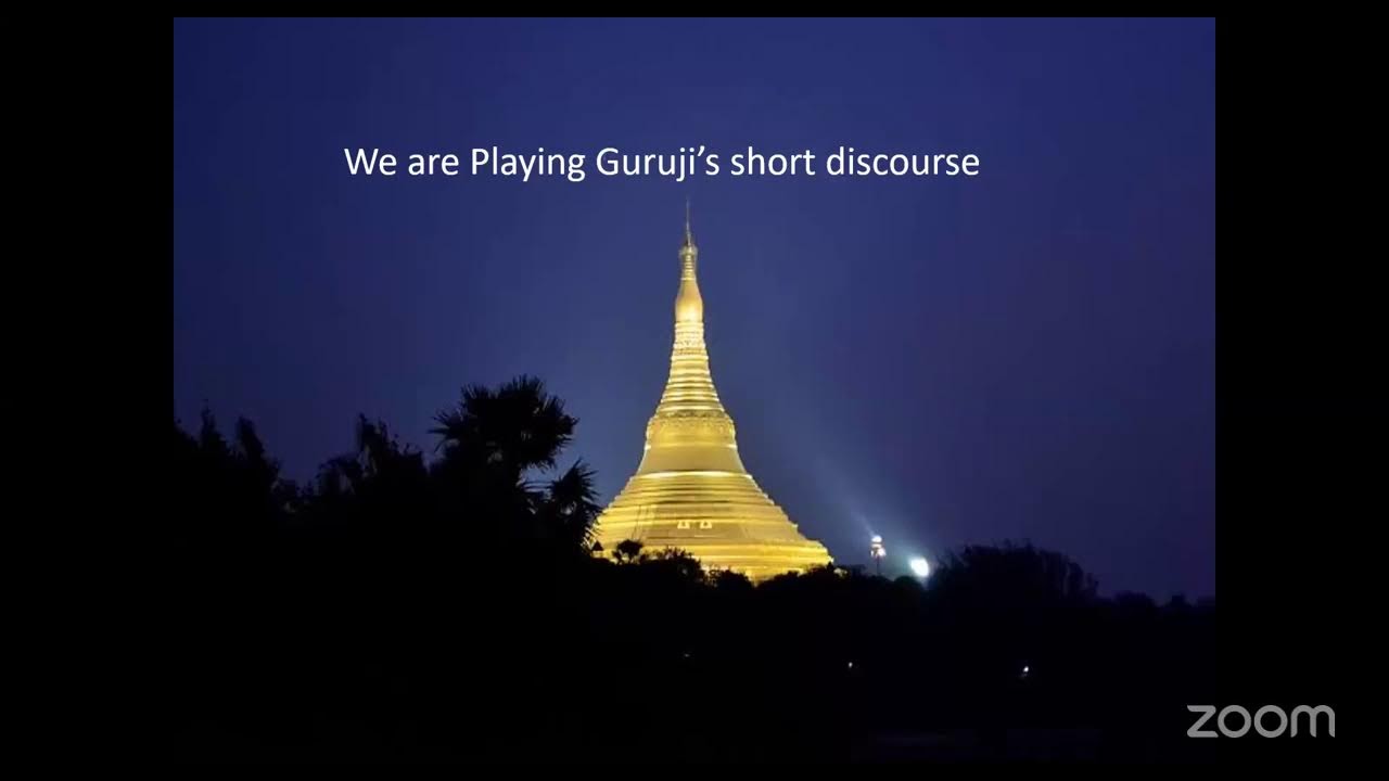 Daily Online Vipassana Meditation. 6.30am-8.00am (IST)