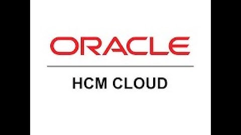 Oracle Fusion HCM Demo Kumar @ www.ckickstart.com