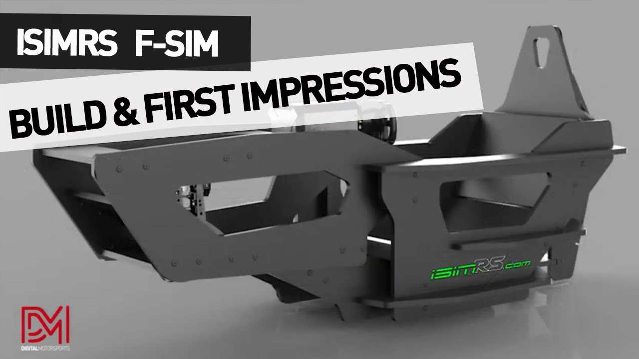 F Sim Specification First Look And Build Of The F-Sim By iSimRS. Formula Seating Position ...