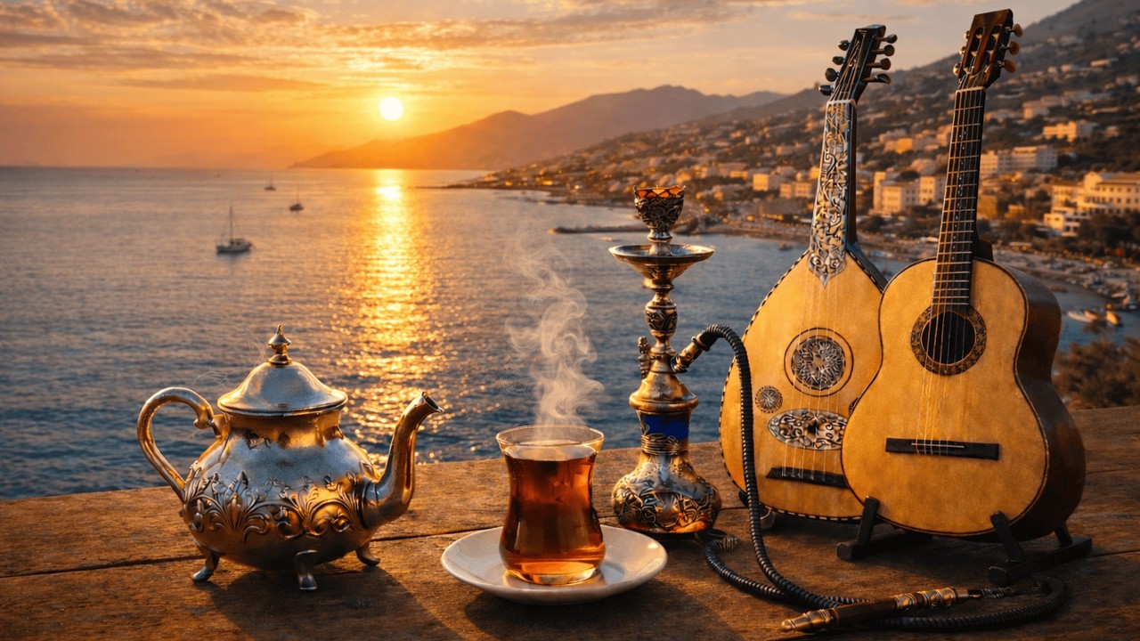 When Spanish Guitar Meets Magical Arabic Oud | Calm Andalusian Flamenco Instrumental