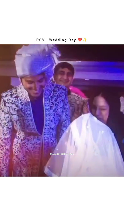 Dulquer Salmaan and Amaal Salmaan wedding ❤️