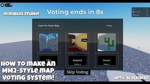 MM2-Style Map Voting System – Pre-Built & Ready to Use!