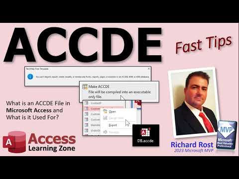Creating ACCDE Files in Microsoft Access