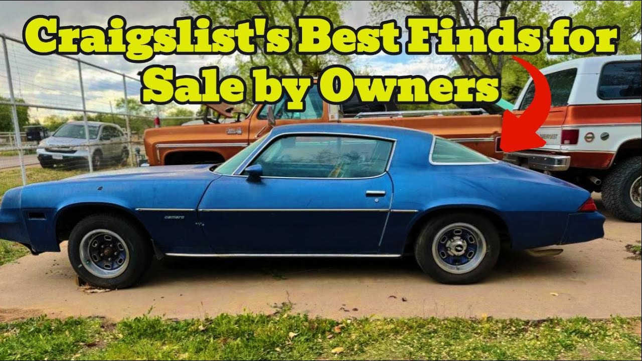 Craigslist's Vintage Car Goldmine Best Finds for Sale by Owners
