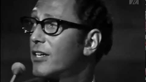 Tom Lehrer - I Hold Your Hand In Mine - LIVE FILM from Copenhagen in 1967
