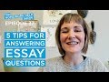 5 tips for answering essay questions  the homework help show ep 37