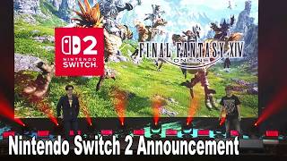 Final Fantasy XIV Nintendo Switch 2 Announcement