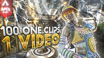 100 one clips in one video - Apex Legends