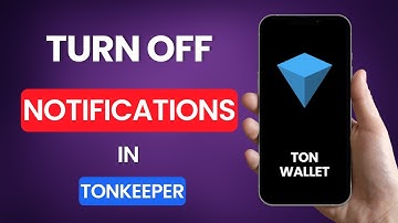 How To Turn Off Notifications Of TonKeeper | ONE STOP SOLUTION