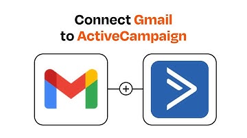 How to connect Gmail to ActiveCampaign - Easy Integration