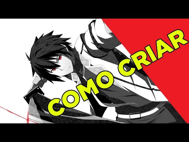 Crie seu anime/ mangá