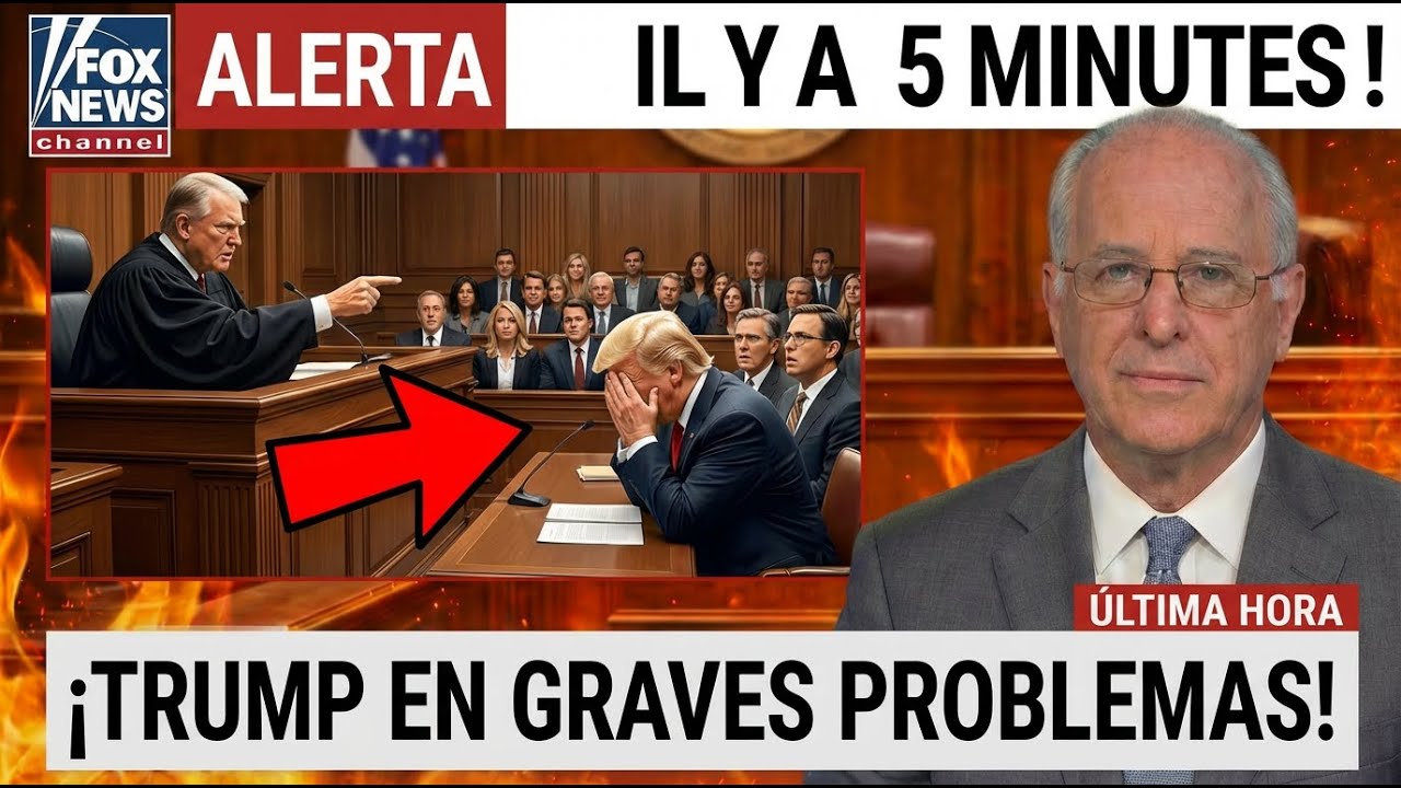 Trump en GRAVES PROBLEMAS: consecuencias legales tras su error en el tribunal
