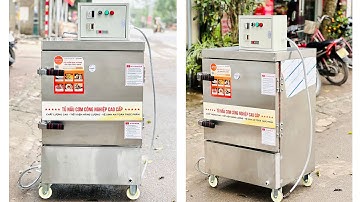 Tủ Nấu Cơm 6 Khay hẹn giờ và chỉnh nhiệt độ | Chế Độ Nấu Hấp Cực Ngon | Lợi Phát