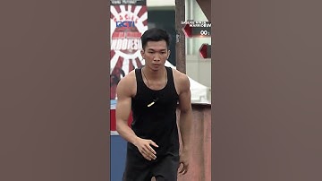 Woow!! Angga Cahya Berhasil Menaklukan #sasukeninjawarrior #rcti #shorts