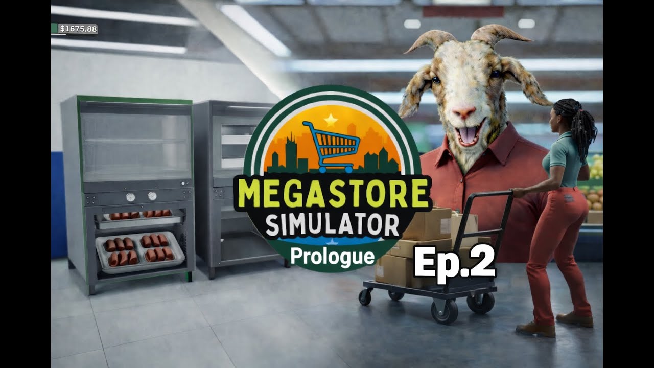 Megastore Simulator Ep. 2 | We Unlock Grocery Items AND More Product!