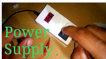 How to Make Adjustable power supply using lm317(Creative Electronics)